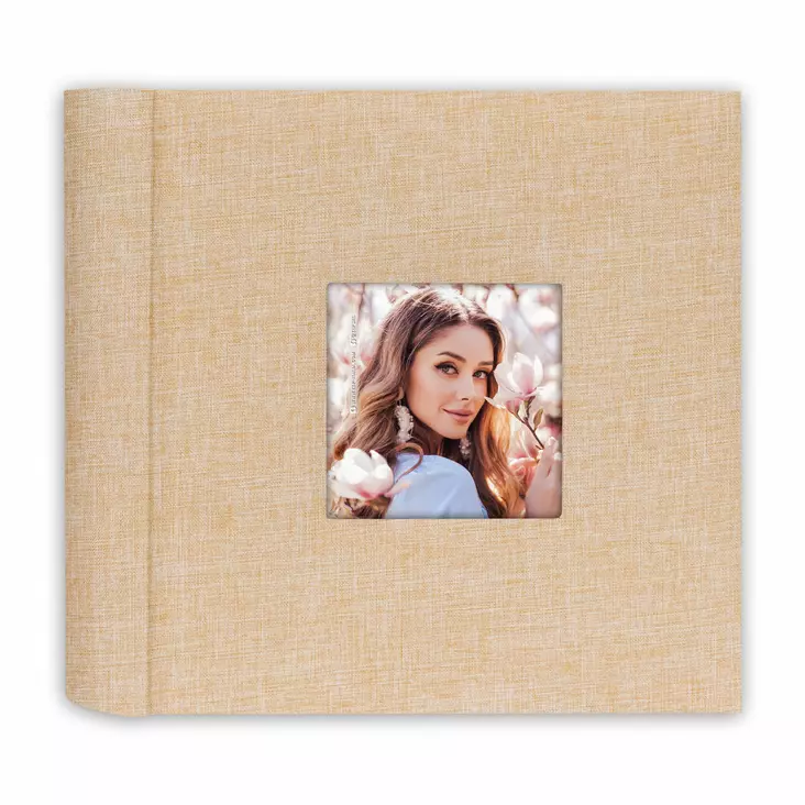 Aura C Memo 200 kangasalbumi, oranssi, 10x15 kuville - Valokuva-albumit taskuilla 120-200 kuvaa - 42027 - 1