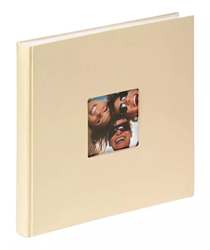 Fun albumi kerma 26x25 cm, 40s - kuva-aukolla - Klassiset valokuva-albumit - 42587 - 1