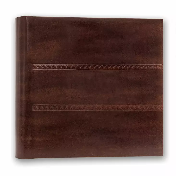 Klassinen juhla-albumi ruskea 35x35 cm,100s - Klassiset valokuva-albumit - 42147 - 1