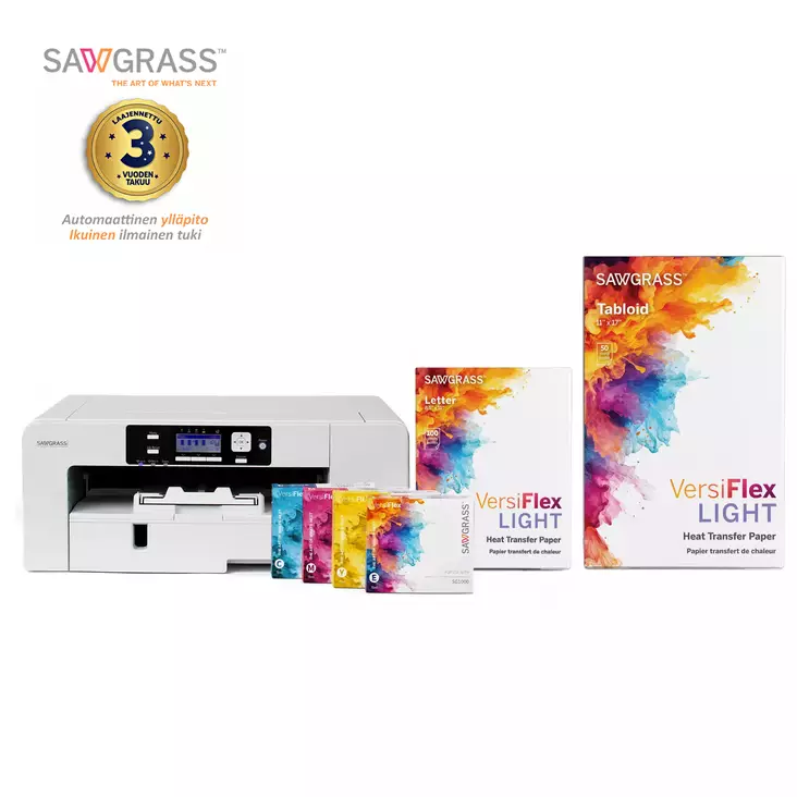 Sawgrass SG1000 tulostin+ VersiFlex Standard Kit+ A3 VersiFlex Light Media - Sublimaatiotulostimet - 42287 - 1