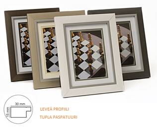 CHESS KEHYSSARJA tuplapaspatuurilla - Litteät ja pyöristetyt kehykset - 38438 - 1