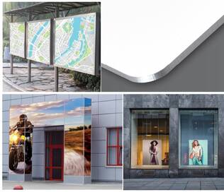 ChromaLuxe EXT 610 x 914 mm valkoinen - tilaustuote - Taulut ja kyltit sublimaatiopainatukseen - 36808 - 1