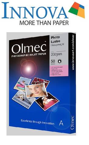 OLMEC Photo Lustre Heavyweight / helmiäinen 260gcm - Tulostuspaperit mustesuihku - 36658 - 2