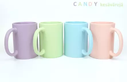 Candy matta muki - rosa, pinkki - Uusia painotuotteita - 42008 - 2