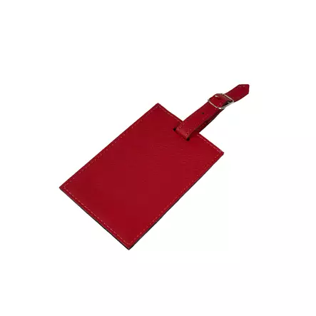 Laser - laukkumerkki 70x110 punainen - Laserkaiverrukseen tuotteet - 42228 - 2