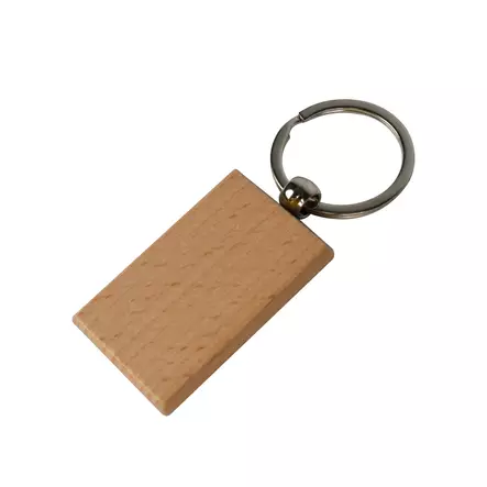 Laser - Puinen avaimenperä 34x55 mm - Laserkaiverrukseen tuotteet - 42238 - 2