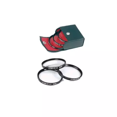Macro kit 62 mm, 1ea. close-up +1,+2,+4 lähilinssit - Optiikat, suotimet, suojat, sovitteet - 23658 - 1