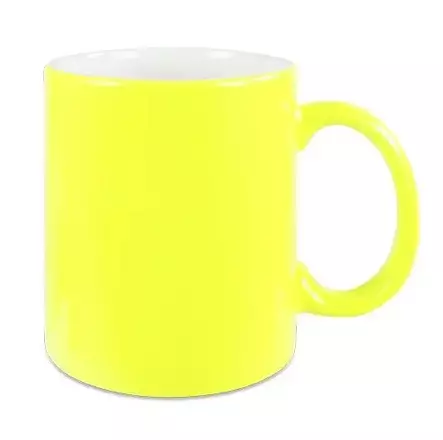 Neon muki kirkas keltainen - Mukit, astiat sublimaatiopainatukseen - 42808 - 1