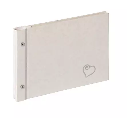 Ruuvisidottu pienempi Sinfonia Hääalbumi, 26,5x19 cm - Hääalbumit ja polttarialbumit - 42888 - 1