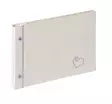 Ruuvisidottu pienempi Sinfonia Hääalbumi, 26,5x19 cm - Hääalbumit ja polttarialbumit - 42888 - 1