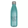 Sublimaatio- ja laserkaiverrettava glittertermospullo 500 ml turkoosi - Uusia painotuotteita - 42958 - 3
