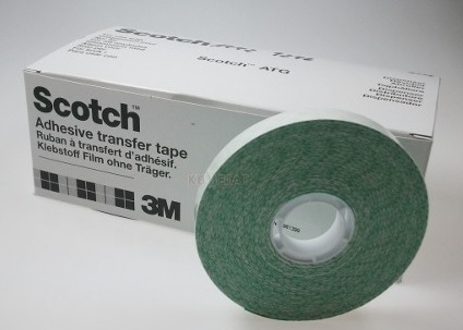 3M ATG ison teipparin täyttörulla 12mm x 55m (12) - yksittäin + á 0,5 - Pohjustuslevyt, ripustus, teipit, spray - 24018 - 1