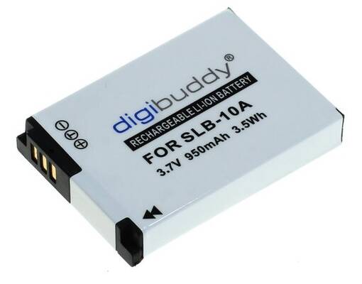 Akku Samsung SLB-10A / JVC BN-VH105 yhteensopiva - Kamera- ja videoakut - 36548 - 1