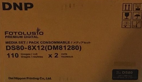 DNP DS80-812 (DM81280) 20x30, 220 kuvaa -tilaustuote - Dry Minilab värit ja paperit - 36868 - 1