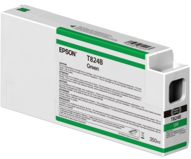 EPSON T824B Green 350ml P7000/P9000 - Mustesuihkutulostimiin värit - 34838 - 1