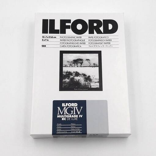 Ilford Multigrade 44M 12,7x17,8 /100 helmiäinen MG4RC44M - Pimiötarvikkeet - 35898 - 1