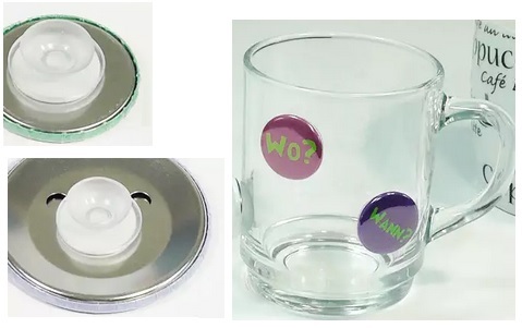 Imukupit rintamerkeille - 10 kpl - Rintamerkkilaitteet ja tarvikkeet - 38208 - 1