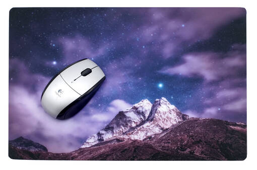 Iso hiirimatto / tabletti 260x390mm, 1,5mm, tausta kumia - Sisustustuotteet sublimaatiopainatukseen - 26108 - 1