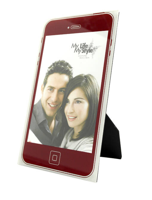 Kännykkä kehys 10x15 punainen - BLACK FRIDAY  - 34338 - 1