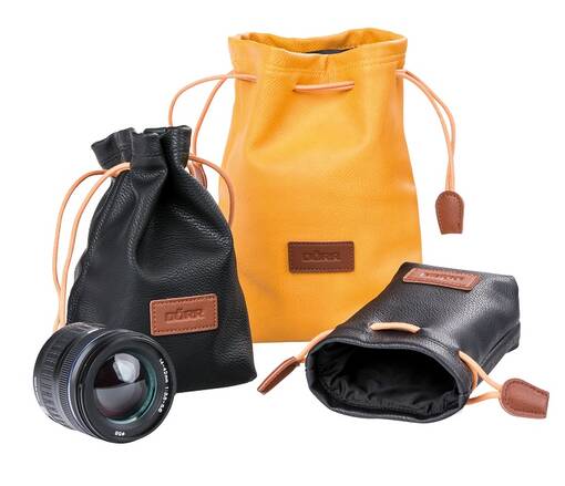 Lens Pouch Skin M okra 100x180x65 mm - Kompaktilaukut ja optiikkalaukut - 36488 - 1