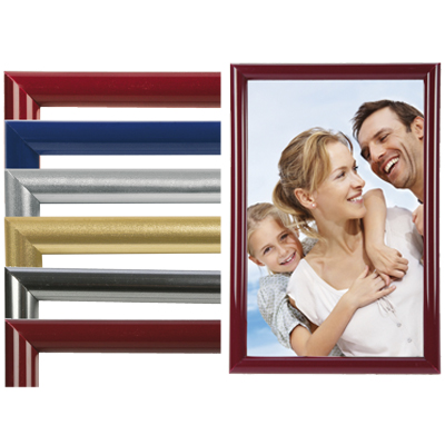 New York 30x45 musta, 6/12 - Litteät ja pyöristetyt kehykset - 24708 - 51