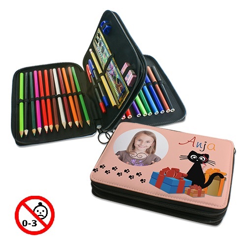 Penaali kynillä, koko n. 21x16x4cm -tilaustuote - Laukut, lompakot sublimaatiopainatukseen - 26268 - 1