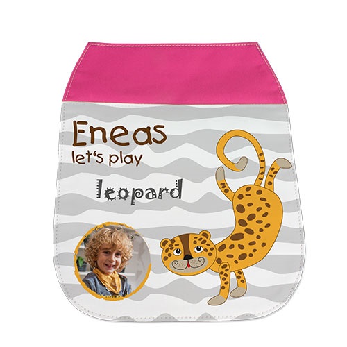 Varaläppä lasten olkalaukkuun su4125 - pink - Laukut, lompakot sublimaatiopainatukseen - 34598 - 1