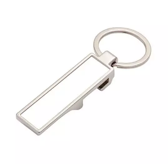 Avaimenperä pullonavaajajalla - metallilaatalla - Uusia painotuotteita - 42868 - 1