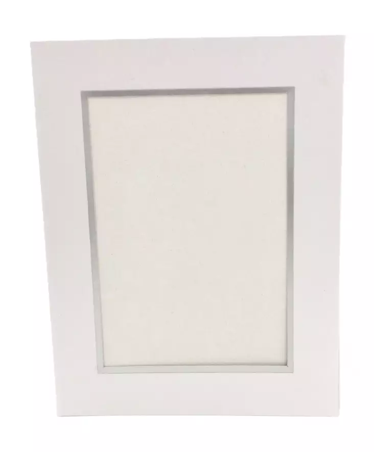 Kehyspohjuke 13x18/18x24 helmiäinen, hopea - Pohjukkeet ja sarjakansiot - 42518 - 1