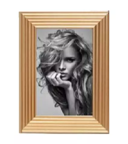 Leveä HR-36 kulta 13x18 puukehys - Litteät ja pyöristetyt kehykset - 42618 - 1