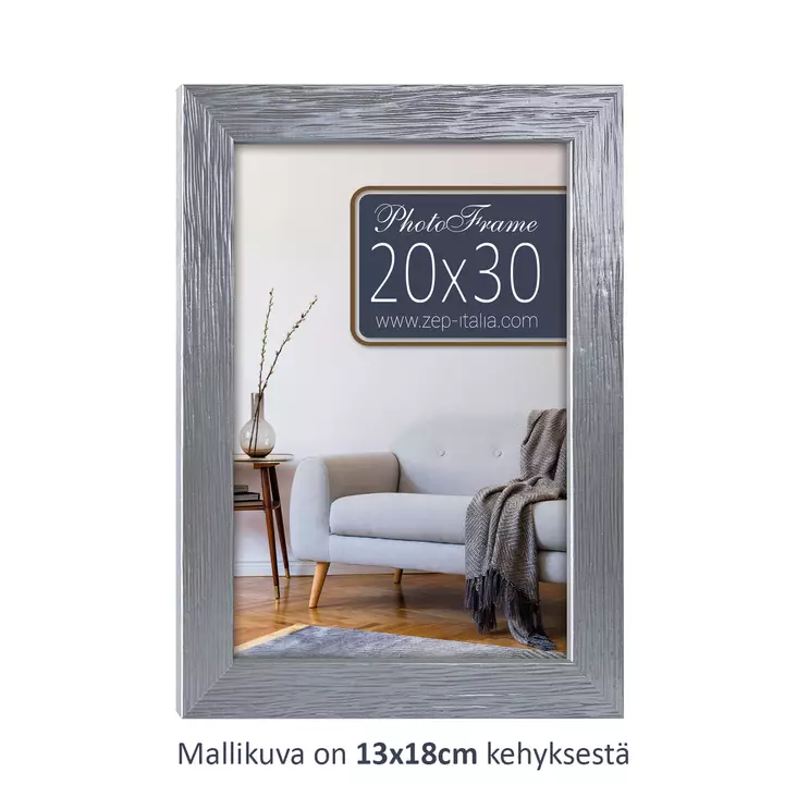 Lienz 20x30 hopea, puukehys - Litteät ja pyöristetyt kehykset - 41828 - 1