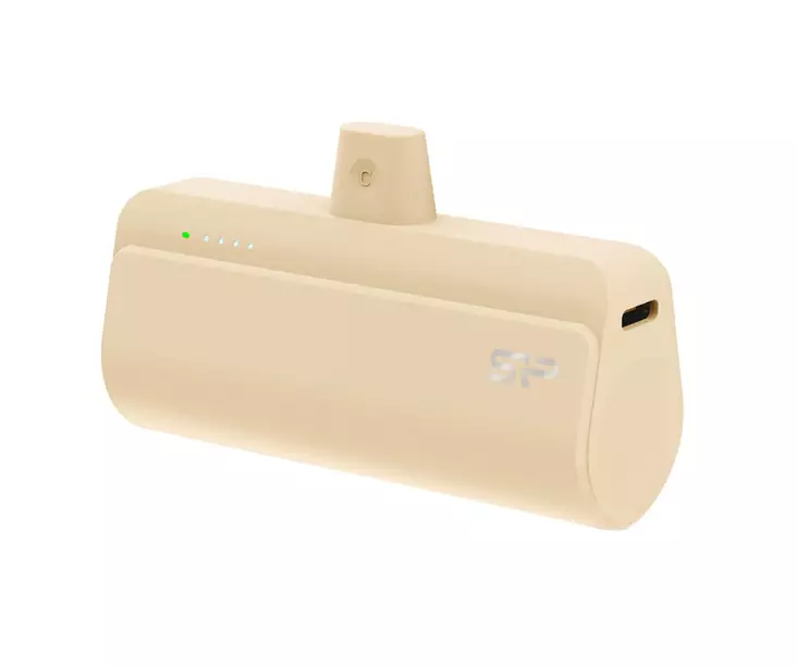 QD50 Powerbank Vanilla, USB-C 20W PD 5000mAh - huippunopea - Lahjavinkit isälle - 42508 - 1