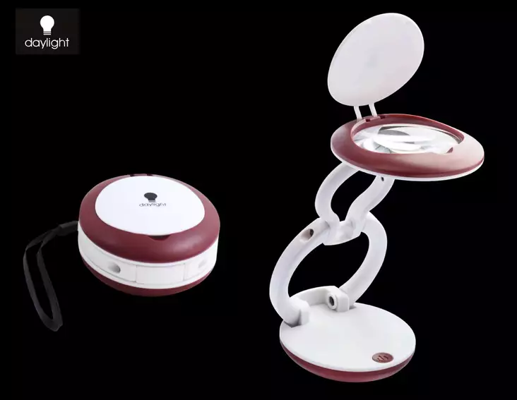 YoYo suurennuslasi LED-valolla - kädet vapaana - BLACK FRIDAY - 41948 - 1