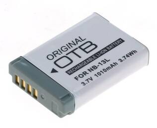 Akku Canon NB-13L yhteensopiva (1010mAh) - Kamera- ja videoakut - 36159 - 1