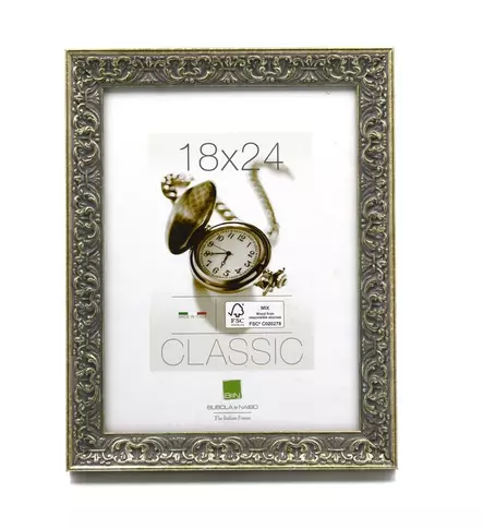 Amber18x24 antiikki hopea puukehys - Koristeelliset kehykset - 35249 - 1