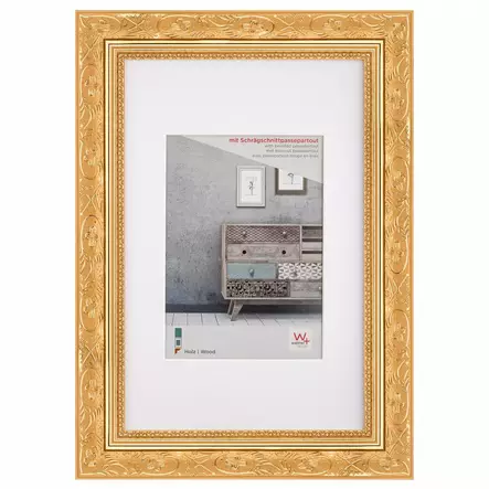 Barock puukehys 40x50 - kulta - Koristeelliset kehykset - 42469 - 2