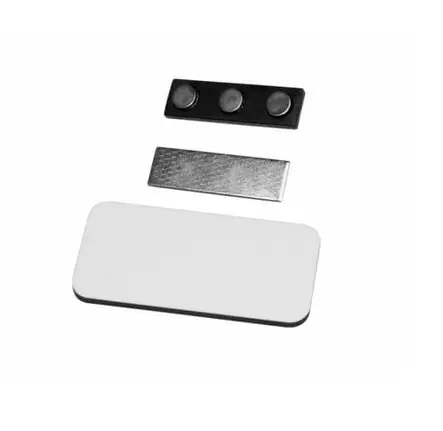 Painettava vaatemagneetti MDF, 38 x 76 mm -tarjouserä - Uusia painotuotteita - 42869 - 1