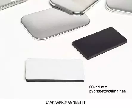 Rintamerkki 68x44mm - jääkaappimagneetti (500kpl) - tilaustuote - Rintamerkkilaitteet ja tarvikkeet - 42799 - 2