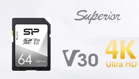 SiliconPower 64GB Superior SDXC UHS-1 muistikortti - SD-kortit ja MicroSD-kortit - 42819 - 1