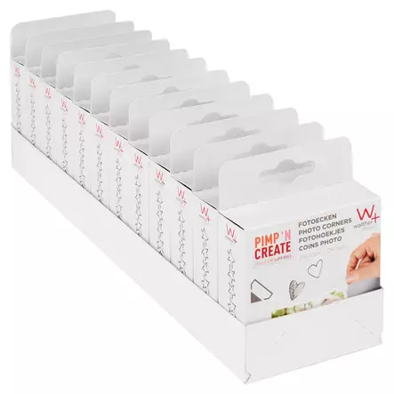 Valokuvakulma 250 kpl (ME 12 kpl) - Tarvikkeet kuvien kiinnitykseen - 34509 - 2