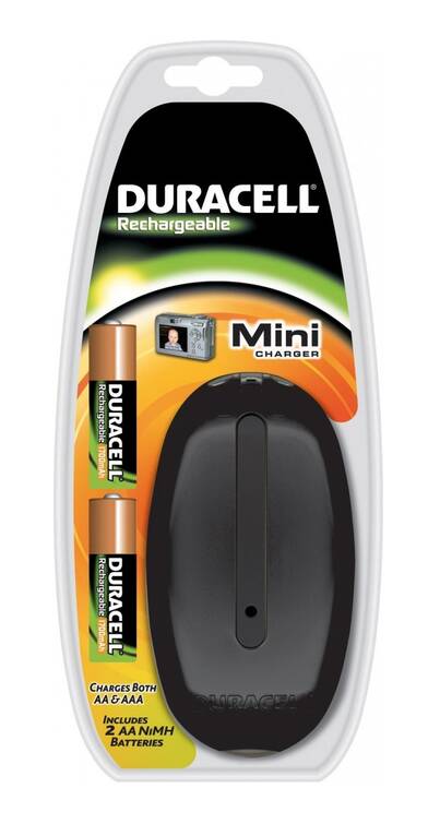 Duracell minilaturi+ 2x AA 1700mAh akkuja -tarjouserä - OUTLET valokuvaukseen ja kuville - 38459 - 1