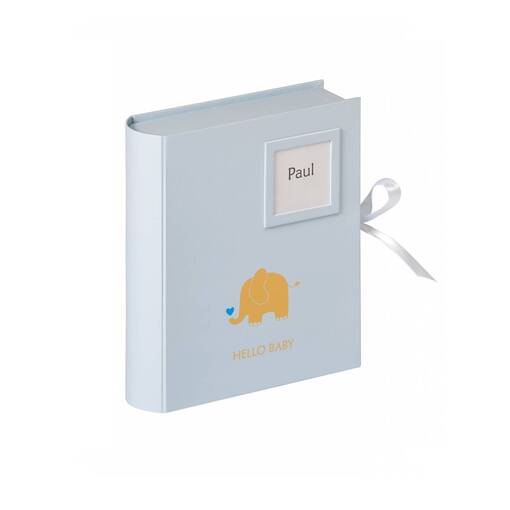 Fotoboksi Baby Animal sininen - laatikko muistoille - Vauva-albumit ja lapsialbumit - 40489 - 1