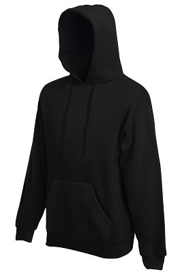 Fruit Loom Huppari Premiun musta M - Puuvillatekstiilit - 39479 - 1