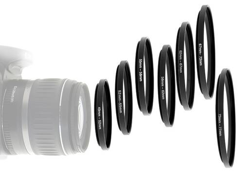 STEP-DOWN SOVITERENKAAT - Optiikat, suotimet, suojat, sovitteet - 33919 - 1