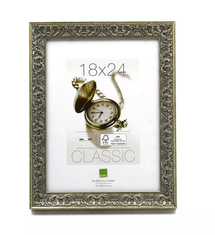 Amber18x24 antiikki hopea puukehys - Koristeelliset kehykset - 35249 - 1