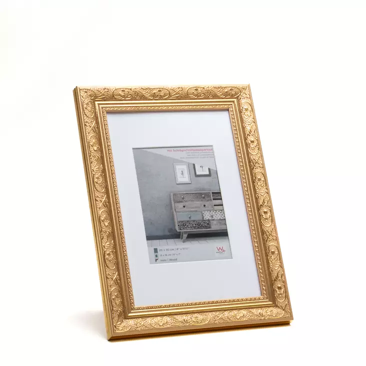 Barock puukehys 40x50 - kulta - Koristeelliset kehykset - 42469 - 1