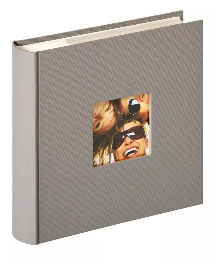 Fun Memo 200 albumi Harmaa 10x15 - Valokuva-albumit taskuilla 120-200 kuvaa - 42399 - 1