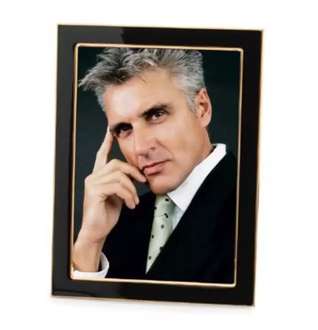 Munich musta / kulta 13x18 metallikehys - Metalli- ja ruusukehykset, alumiinikehys - 42559 - 1