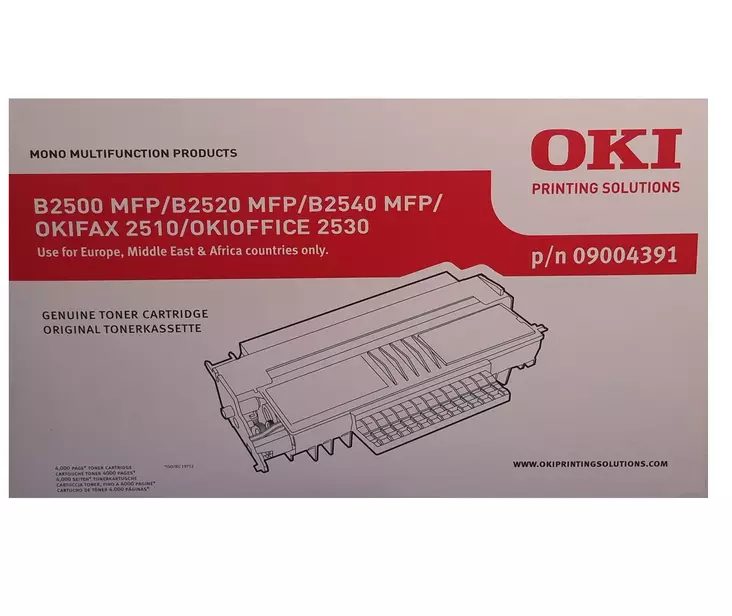 OKI B2500 värikasetti 4K - Lasertulostimet, värit ja Rip-ohjelmat - 41969 - 1