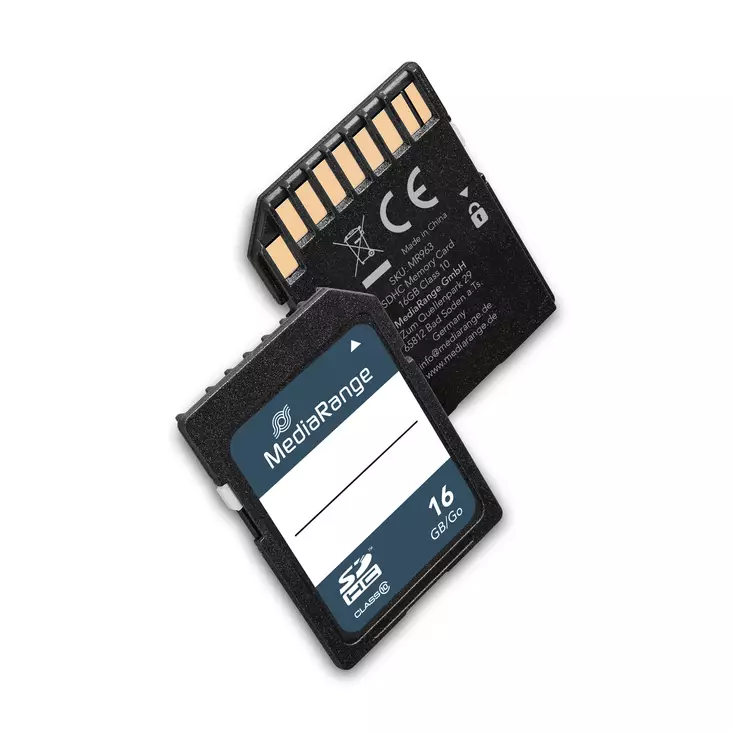 SD- muistikortti 16GB SDHC Class 10 - SD-kortit ja MicroSD-kortit - 39669 - 1